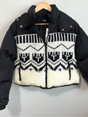 Cider Aztec Puffer Coat